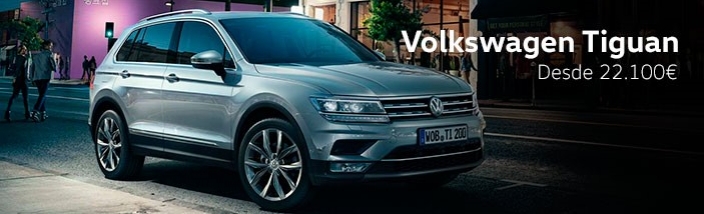 Precio Volkswagen Tiguan desde 22.100€